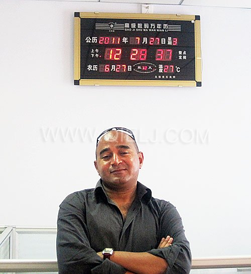 2011年7月25日，外國友人參觀考察我公司！明經(jīng)理等接待并陪同參觀！(圖3)